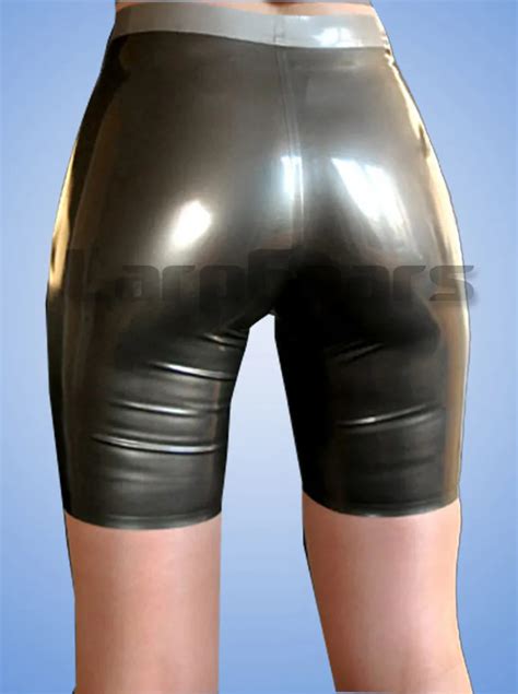 latex shorts for women|Amazon.com: White Latex Shorts.